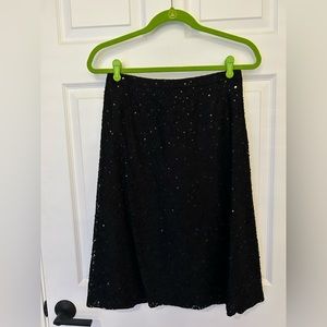 NWT Michael Michael Kors Park Ave Princess Beaded Skirt Size 6